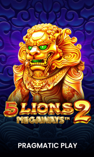 5 Lions Megaways slot game